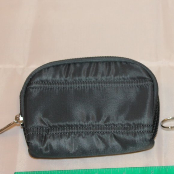 Lug bundle: small grey pouch/coin purse and key chain - Picture 4 of 5